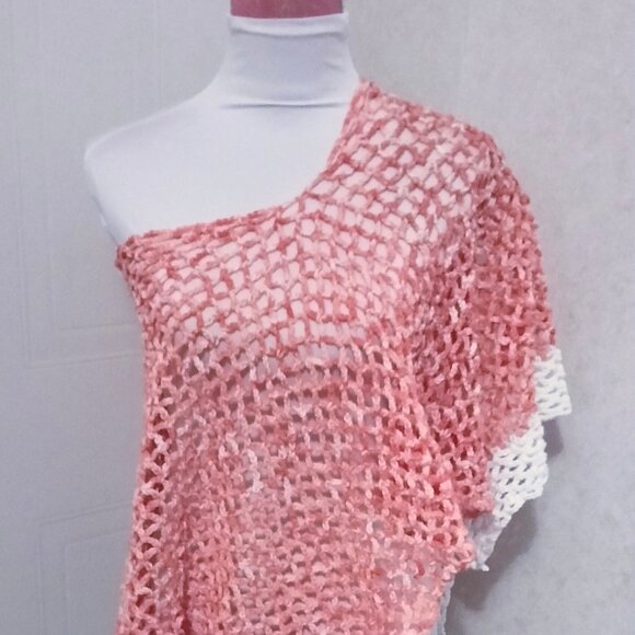 Crochet Shawl Pattern Lace - Picture 5 of 5